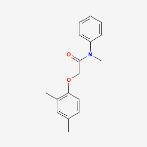 molecular formula C17H19NO2 B5747769 2-(2,4-dimethylphenoxy)-N-methyl-N-phenylacetamide 