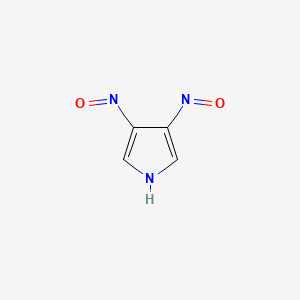 3,4-Dinitroso-1H-pyrrole