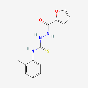 2-(2-furoyl)-N-(2-methylphenyl)hydrazinecarbothioamide