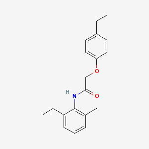 N-(2-ethyl-6-methylphenyl)-2-(4-ethylphenoxy)acetamide