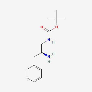 (S)-tert-Butyl (2-amino-3-phenylpropyl)carbamate