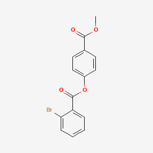 4-(methoxycarbonyl)phenyl 2-bromobenzoate