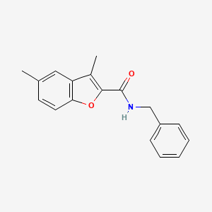 N-benzyl-3,5-dimethyl-1-benzofuran-2-carboxamide