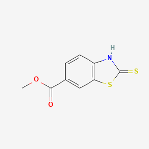 Methyl 2-mercaptobenzo[D]thiazole-6-carboxylate