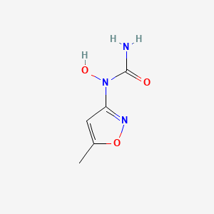 N-Hydroxy-N-(5-methyl-1,2-oxazol-3-yl)urea