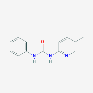 molecular formula C13H13N3O B5748480 N-(5-methyl-2-pyridinyl)-N'-phenylurea CAS No. 35466-44-5