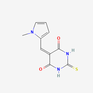5-[(1-methyl-1H-pyrrol-2-yl)methylene]-2-thioxodihydro-4,6(1H,5H)-pyrimidinedione