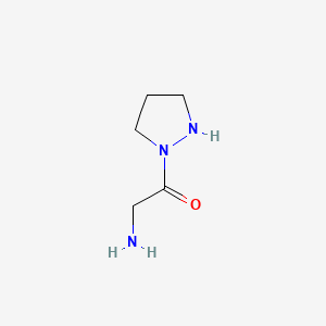 2-Amino-1-(1-pyrazolidinyl)ethanone