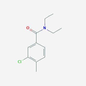 3-chloro-N,N-diethyl-4-methylbenzamide