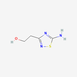 2-(5-Amino-1,2,4-thiadiazol-3-yl)ethanol