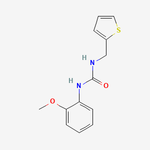 N-(2-methoxyphenyl)-N'-(2-thienylmethyl)urea