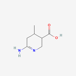 6-Amino-4-methyl-2,3,4,5-tetrahydropyridine-3-carboxylic acid