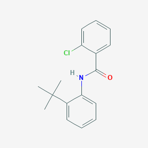 N-(2-tert-butylphenyl)-2-chlorobenzamide