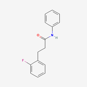 3-(2-fluorophenyl)-N-phenylpropanamide