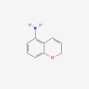 molecular formula C9H9NO B574953 2H-chromen-5-amine CAS No. 170729-16-5