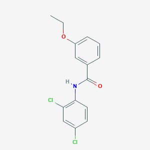 molecular formula C15H13Cl2NO2 B5749553 N-(2,4-dichlorophenyl)-3-ethoxybenzamide 