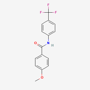 4-methoxy-N-[4-(trifluoromethyl)phenyl]benzamide