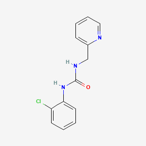 N-(2-chlorophenyl)-N'-(2-pyridinylmethyl)urea