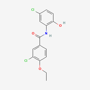 3-chloro-N-(5-chloro-2-hydroxyphenyl)-4-ethoxybenzamide