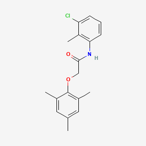 N-(3-chloro-2-methylphenyl)-2-(mesityloxy)acetamide