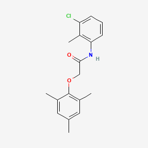 molecular formula C18H20ClNO2 B5750050 N-(3-chloro-2-methylphenyl)-2-(mesityloxy)acetamide 