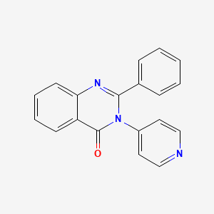 2-phenyl-3-(4-pyridinyl)-4(3H)-quinazolinone