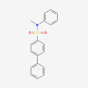 N-methyl-N-phenyl-4-biphenylsulfonamide