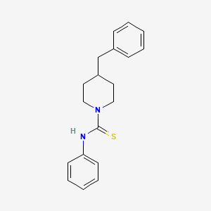 4-benzyl-N-phenyl-1-piperidinecarbothioamide