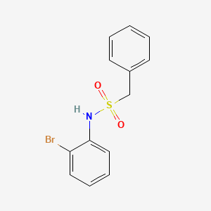 N-(2-bromophenyl)-1-phenylmethanesulfonamide