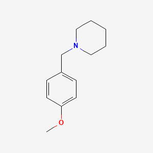 molecular formula C13H19NO B5750639 1-(4-methoxybenzyl)piperidine 