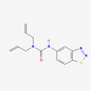 N,N-diallyl-N'-1,2,3-benzothiadiazol-5-ylurea