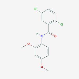 molecular formula C15H13Cl2NO3 B5750908 2,5-dichloro-N-(2,4-dimethoxyphenyl)benzamide 