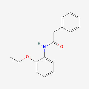 molecular formula C16H17NO2 B5750956 N-(2-ethoxyphenyl)-2-phenylacetamide 