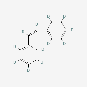 molecular formula C14H12 B575108 cis-Stilbene-D12 CAS No. 169104-27-2