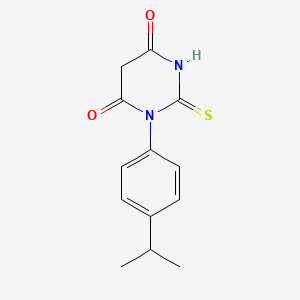 1-(4-isopropylphenyl)-2-thioxodihydro-4,6(1H,5H)-pyrimidinedione