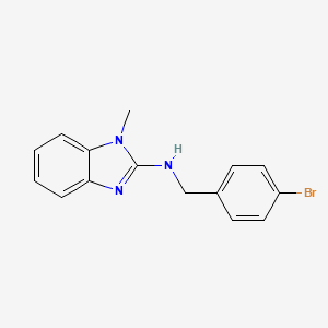 N-(4-bromobenzyl)-1-methyl-1H-benzimidazol-2-amine