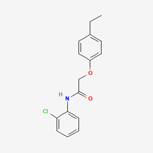 N-(2-chlorophenyl)-2-(4-ethylphenoxy)acetamide