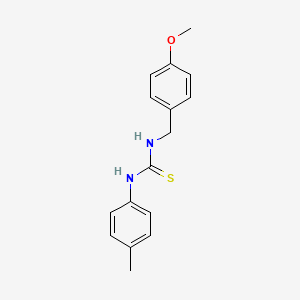 N-(4-methoxybenzyl)-N'-(4-methylphenyl)thiourea