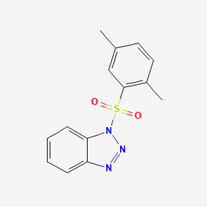 1-[(2,5-dimethylphenyl)sulfonyl]-1H-1,2,3-benzotriazole