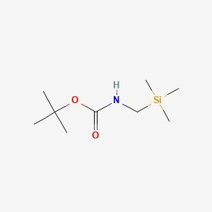 B575144 tert-Butyl ((trimethylsilyl)methyl)carbamate CAS No. 177176-90-8
