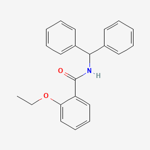 molecular formula C22H21NO2 B5751466 N-(diphenylmethyl)-2-ethoxybenzamide 