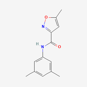 molecular formula C13H14N2O2 B5751558 N-(3,5-dimethylphenyl)-5-methyl-3-isoxazolecarboxamide 
