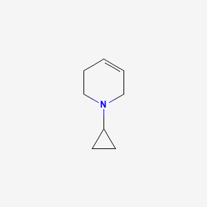 B575156 1-Cyclopropyl-1,2,3,6-tetrahydropyridine CAS No. 163632-26-6
