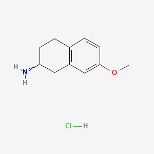 B575165 (R)-7-Methoxy-1,2,3,4-tetrahydro-naphthalen-2-ylamine hydrochloride CAS No. 170638-05-8