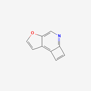 B575166 Cyclobuta[b]furo[3,2-d]pyridine CAS No. 187665-33-4