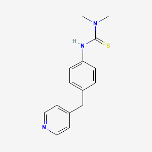 N,N-dimethyl-N'-[4-(4-pyridinylmethyl)phenyl]thiourea