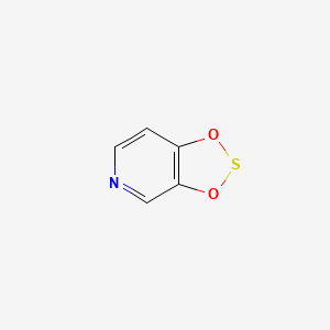 molecular formula C5H3NO2S B575194 [1,3,2]Dioxathiolo[4,5-c]pyridine CAS No. 189368-14-7