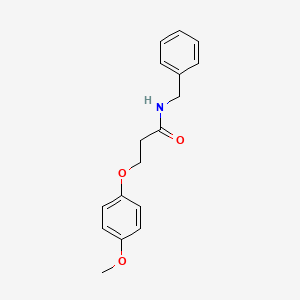 N-benzyl-3-(4-methoxyphenoxy)propanamide