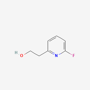 molecular formula C7H8FNO B575207 2-(6-Fluoropyridin-2-YL)ethan-1-OL CAS No. 180207-36-7