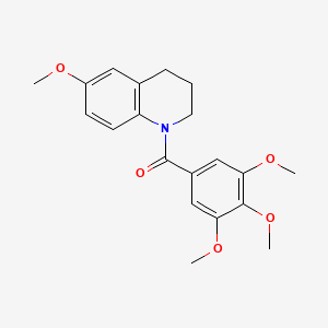 6-methoxy-1-(3,4,5-trimethoxybenzoyl)-1,2,3,4-tetrahydroquinoline